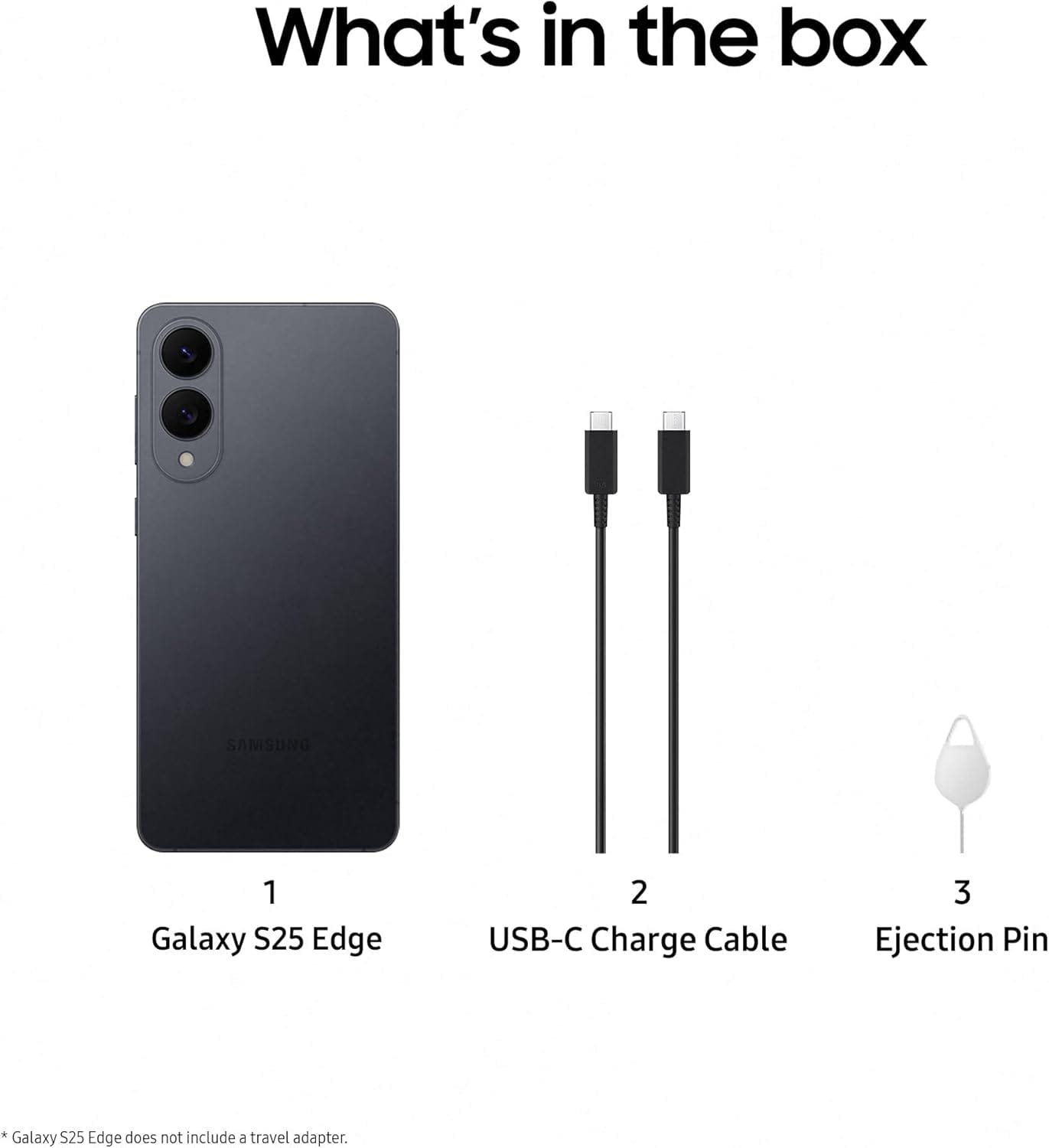 Samsung Galaxy S25 Edge EU 12/512 GB Titanium Jet Black - Image 4