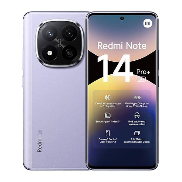Xiaomi Redmi Note 14 Pro+ 5G 8/256 GB Purple